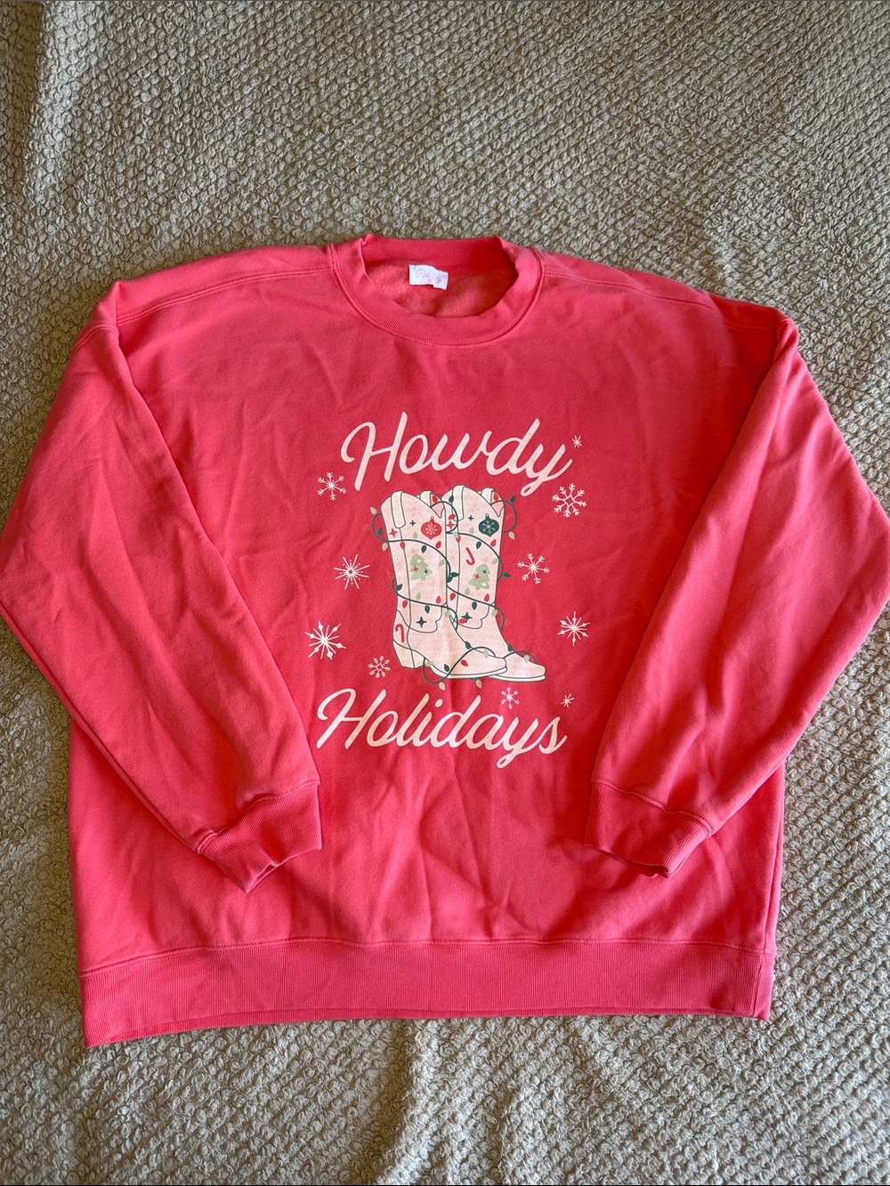 'Howdy Holidays' Crewneck Sweatshirt